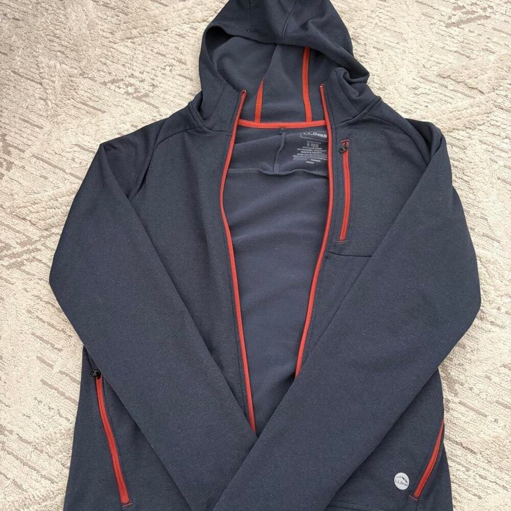 Llbean mens slightly fitted hoodie